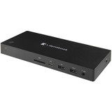 Toshiba Dynabook USB-C Dock renoveret, Docking station Sort