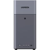 UGREEN DH2300 + 2x 6 TB Seagate IronWolf HDD Pakke, NAS Sort