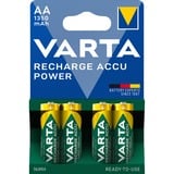 VARTA Ready2Use HR06 1350 mAh Genopladeligt batteri AA Nikkel-Metalhydrid (NiMH) Genopladeligt batteri, AA, Nikkel-Metalhydrid (NiMH), 4 stk, 1350 mAh, Grøn
