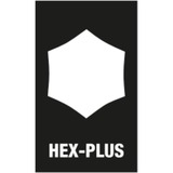 Wera Hex-Plus 8 vinkelnøglesæt, 9 dele, Skruetrækker Chrome