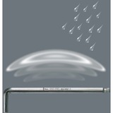 Wera Hex-Plus 8 vinkelnøglesæt, 9 dele, Skruetrækker Chrome