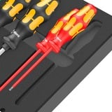 Wera Skumindsats skruetrækkersæt 1, 18 dele Sort/grå