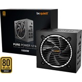 be quiet! Pure Power 12M 1000W, PC strømforsyning Sort