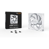 be quiet! Pure Wings 3 120mm PWM, Sag fan Hvid