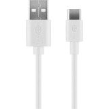 goobay USB-C opladningssæt 5 watt, Oplader Hvid