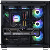 ALTERNATE Gaming-PC Window Edition • RTX 5080 • Intel® Core™ Ultra 7 265K • 32 GB RAM, Gaming PC Sort/gennemsigtig