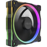 ASUS Prime MR120 Fan ARGB Black 3in1 Computerkabinet Ventilator 12 cm Sort, Sag fan Sort, Ventilator, 12 cm, Sort