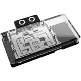 Alphacool Core RX 9070 XT Aorus Elite, Vandkøling gennemsigtig/Chrome