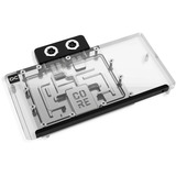 Alphacool Core RX 9070 XT Aorus Elite, Vandkøling gennemsigtig/Chrome
