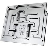 Alphacool Core RX 9070 XT Aorus Elite, Vandkøling gennemsigtig/Chrome