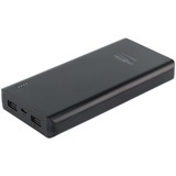 Ansmann 1700-0068 powerbank Lithium polymer (LiPo) 20800 mAh Sort, Power Bank Sort, Sort, Mobiltelefon/Smartphone, Tablet, MP3/MP4, GPS, E-bog-læser, Rektandel, Apple iPhone 5/5S/5C/SE/6/6S/6S Plus/7/7 Plus, iPad Pro/Air 2/mini 4/mini 2, Samsung Galaxy..., Lithium polymer (LiPo), 20800 mAh
