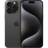 Apple iPhone 15 Pro Max 256GB Renoveret, Mobiltelefon Sort