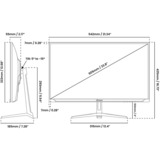 Arozzi Nova 24T1K200, Gaming Skærm Sort