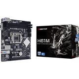 Biostar H61MHV3 bundkort Intel® H61 LGA 1155 (Socket H2) micro ATX grå, Intel, LGA 1155 (Socket H2), Intel® Celeron®, Intel® Core™ i3, Intel® Core™ i5, Intel® Core™ i7, Intel® Pentium®, LGA 1155 (Socket H2), DDR3-SDRAM, DIMM