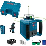 Bosch 0 601 061 700 laser niveau Linjeniveau 300 m 532 nm (< 5 mW), Roterende laser Blå, 300 m, 0,1 mm/m, 5°, 600 rpm, Grøn, 3R