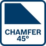 Bosch Akku-høvle GHO 12V-20 Professional , Elektrisk høvl Blå/Sort, 2x Li-Ionen Akku 3,0Ah