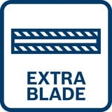 Bosch Akku-høvle GHO 12V-20 Professional , Elektrisk høvl Blå/Sort, 2x Li-Ionen Akku 3,0Ah