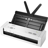 Brother ADS-1200 scanner ADF-scanner 600 x 600 dpi A4 Sort, Hvid, indtræknings scanner grå/Sort, 215 x 863 mm, 600 x 600 dpi, 1200 x 1200 dpi, 48 Bit, 24 Bit, 25 sider pr. minut