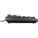 CHERRY G80-3000N RGB TKL tastatur Universel USB QWERTY US International Sort Sort, EU-layout (antal), Cherry MX Red Silent, Ledningsført, USB, Mekanisk, QWERTY, RGB LED, Sort