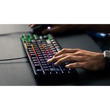 CHERRY G80-3000N RGB TKL tastatur Universel USB QWERTY US International Sort Sort, EU-layout (antal), Cherry MX Red Silent, Ledningsført, USB, Mekanisk, QWERTY, RGB LED, Sort