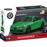 COBI Alfa Romeo Giulia Quadrifoglio, Bygge legetøj Grøn