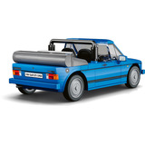 COBI Volkswagen Golf GTI British Version Cabriolet (1984), Bygge legetøj Blå