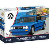 COBI Volkswagen Golf GTI British Version Cabriolet (1984), Bygge legetøj Blå