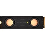 Corsair MP700 PRO SE Hydro X 2 TB, Solid state-drev Sort