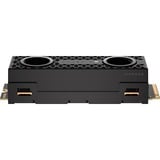 Corsair MP700 PRO SE Hydro X 2 TB, Solid state-drev Sort