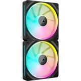 Corsair iCUE LINK LX140 RGB, Sag fan Sort