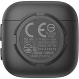 DJI Mic 3 sender DMT03, Mikrofon Sort