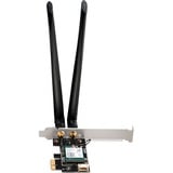 D-Link AX3000 Intern WLAN / Bluetooth 2402 Mbit/s, Wi-Fi-adapter Intern, Trådløs, PCI Express, WLAN / Bluetooth, 2402 Mbit/s, Sort