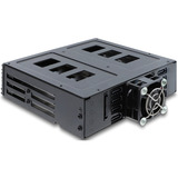 DeLOCK 5,25″ udskiftningsramme til 8 x 2,5″ SATA eller SAS HDD / SSD med lås, Monteringsrammen 