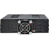 DeLOCK 5,25″ udskiftningsramme til 8 x 2,5″ SATA eller SAS HDD / SSD med lås, Monteringsrammen 