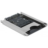 DeLOCK 91753 kortlæser SATA Intern Grå CFast, Grå, 6 Mbit/s, SATA, 70 mm, 100 mm