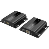 Digitus 4K video extender USB-C > HDMI, 200 meter, HDMI-udvidelse forlænger Sort