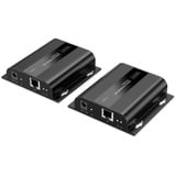 Digitus 4K video extender USB-C > HDMI, 200 meter, HDMI-udvidelse forlænger Sort