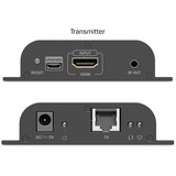 Digitus 4K video extender USB-C > HDMI, 200 meter, HDMI-udvidelse forlænger Sort
