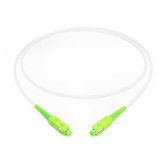Digitus Fiberoptisk simplex patchkabel, stålforstærket, singlemode, SC/APC > SC/APC Hvid