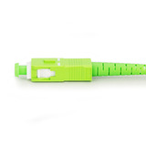 Digitus Fiberoptisk simplex patchkabel, stålforstærket, singlemode, SC/APC > SC/APC Hvid