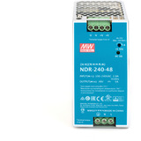 Digitus Industriel strømforsyning, 48V DC, 240 watt Sølv/Blå