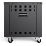 Digitus Universal 19-tommer udstyrsrack med hjul, Rack server kabinet Sort