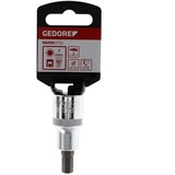 GEDORE Rød skruetrækker-top, 1/2", Topnøgle Chrome