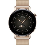 Huawei WATCH GT 3 3,35 cm (1.32") 42 mm AMOLED Guld GPS (satellit), SmartWatch Sort/Guld, 3,35 cm (1.32"), AMOLED, Berøringsskærm, 4 GB, GPS (satellit), 35 g