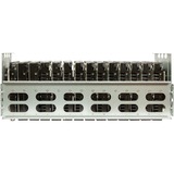 Inter-Tech 4F28 Stativ Sort, Sølv, Server boliger Sort, Stativ, Sort, Sølv, ATX, EATX, Mini-ITX, uATX, Stål, 4U, 15,5 cm