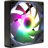 Inter-Tech 88885647, Sag fan Sort