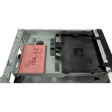 Inter-Tech S-331 Desktop Sort, Desktop boliger Sort, Desktop, PC, Sort, micro ATX, Mini-ITX, 7,5 cm, 23 cm