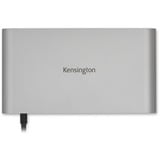 Kensington Driverfri, transportabel UH1440P USB-C 5 Gbps Dual video-dockingstation – DP/HDMI/VGA, Docking station Sølv, transportabel UH1440P USB-C 5 Gbps Dual video-dockingstation – DP/HDMI/VGA, Ledningsført, USB 3.2 Gen 1 (3.1 Gen 1) Type-C, 85 W, 3,5 mm, 10,1000,100 Mbit/s, Sølv