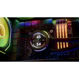 Krux HydroGlance 360 LCD, Vandkøling Sort