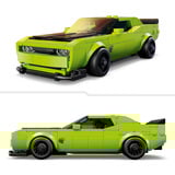 LEGO Dodge Challenger SRT Hellcat-sportsvogn, Bygge legetøj Byggesæt, 9 År, Plast, 390 stk, 404 g